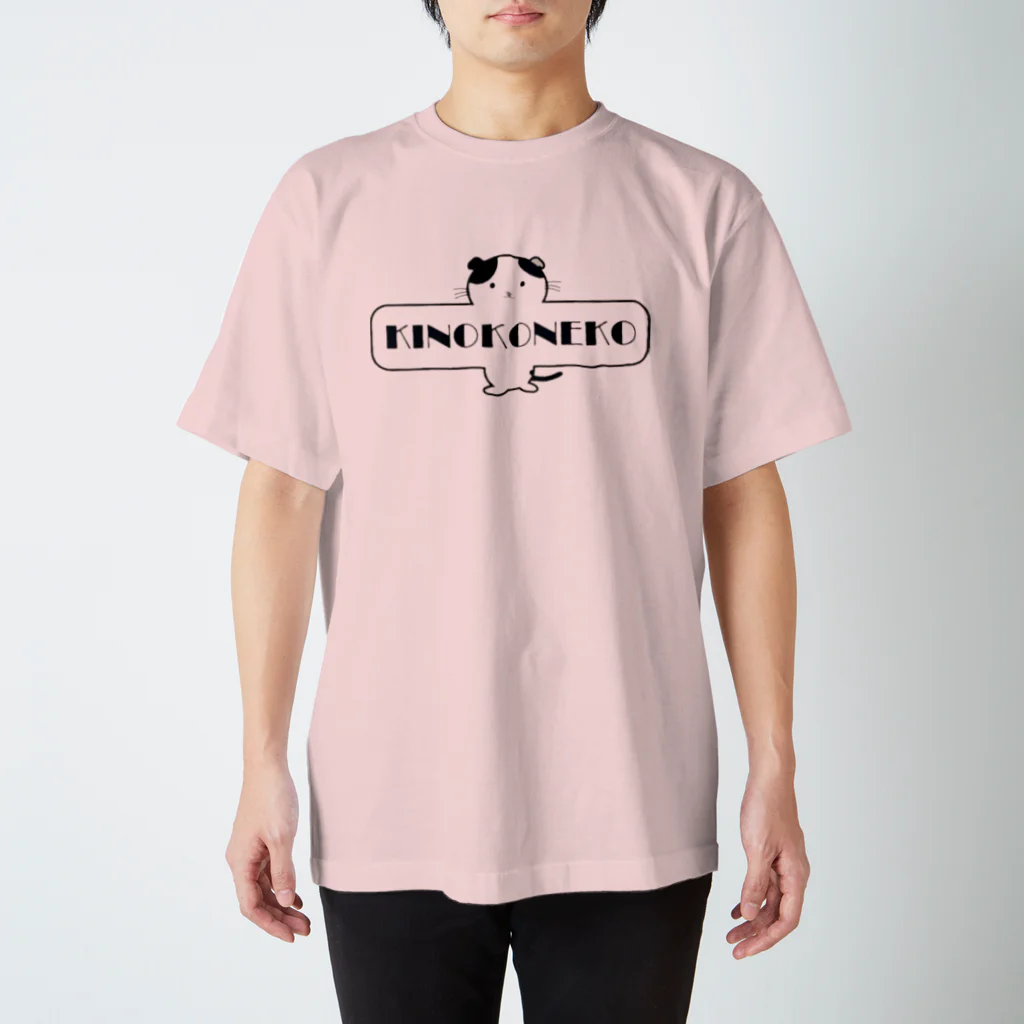 KinokoNeko@保護猫支援の【保護猫支援】KinokonekoロゴTシャツ Regular Fit T-Shirt