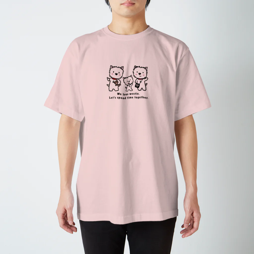 Kizplanning 「Sylph&Devil's」のしろいぬルッチー【3wes】Tシャツ Regular Fit T-Shirt