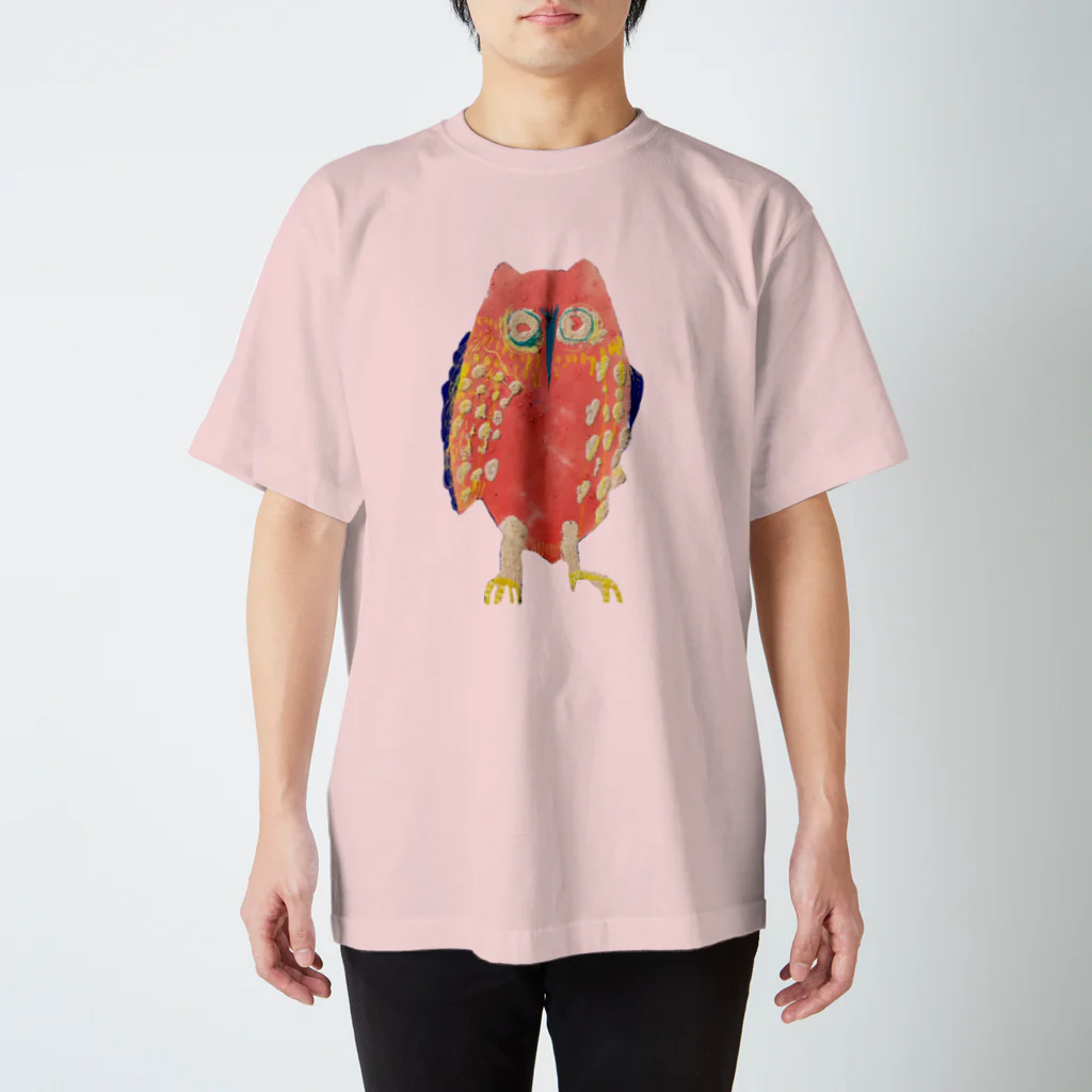 フクロウの住処　by atelier kinaのフクロウももちゃん Regular Fit T-Shirt