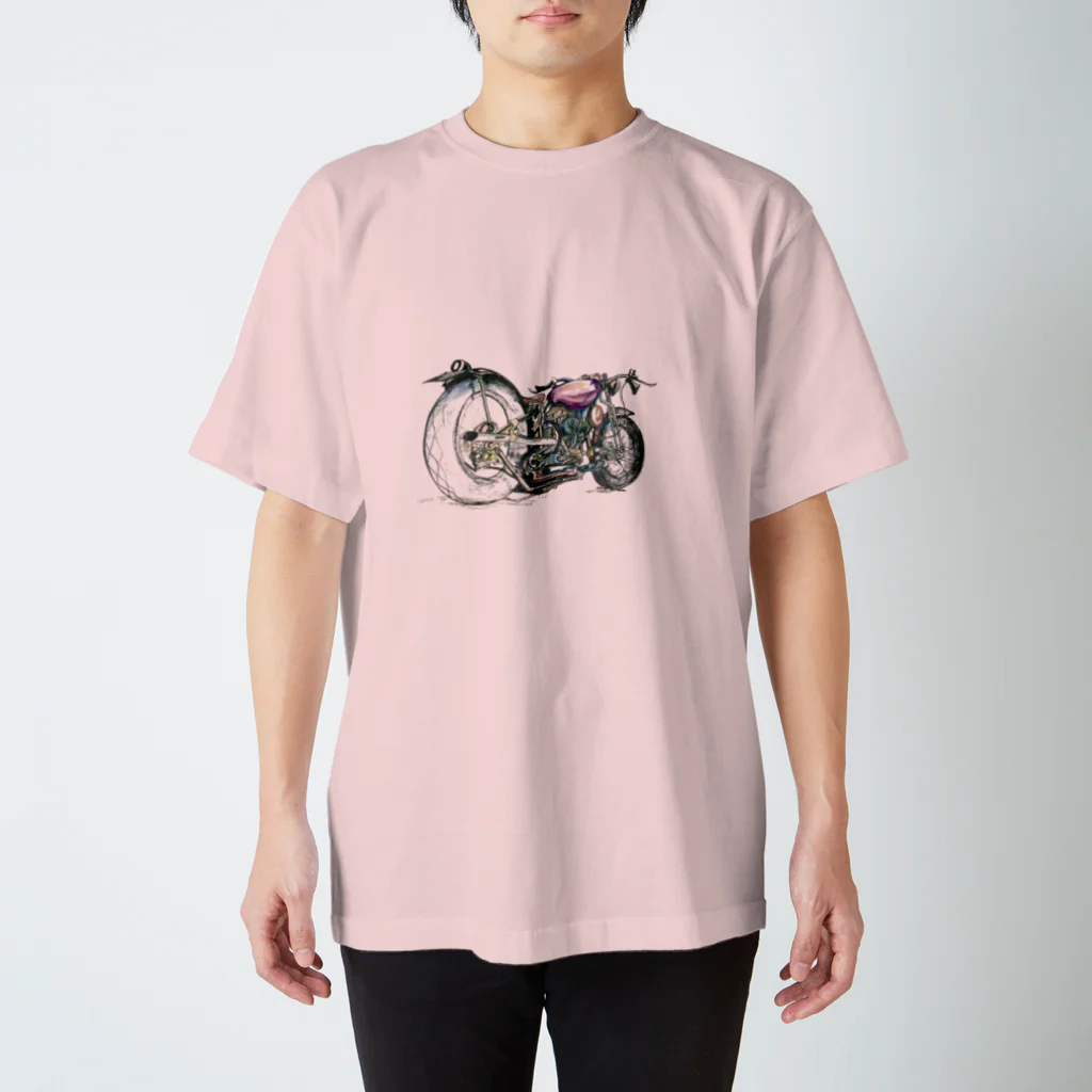 BARBARIAN.TKのレトロバイク Regular Fit T-Shirt
