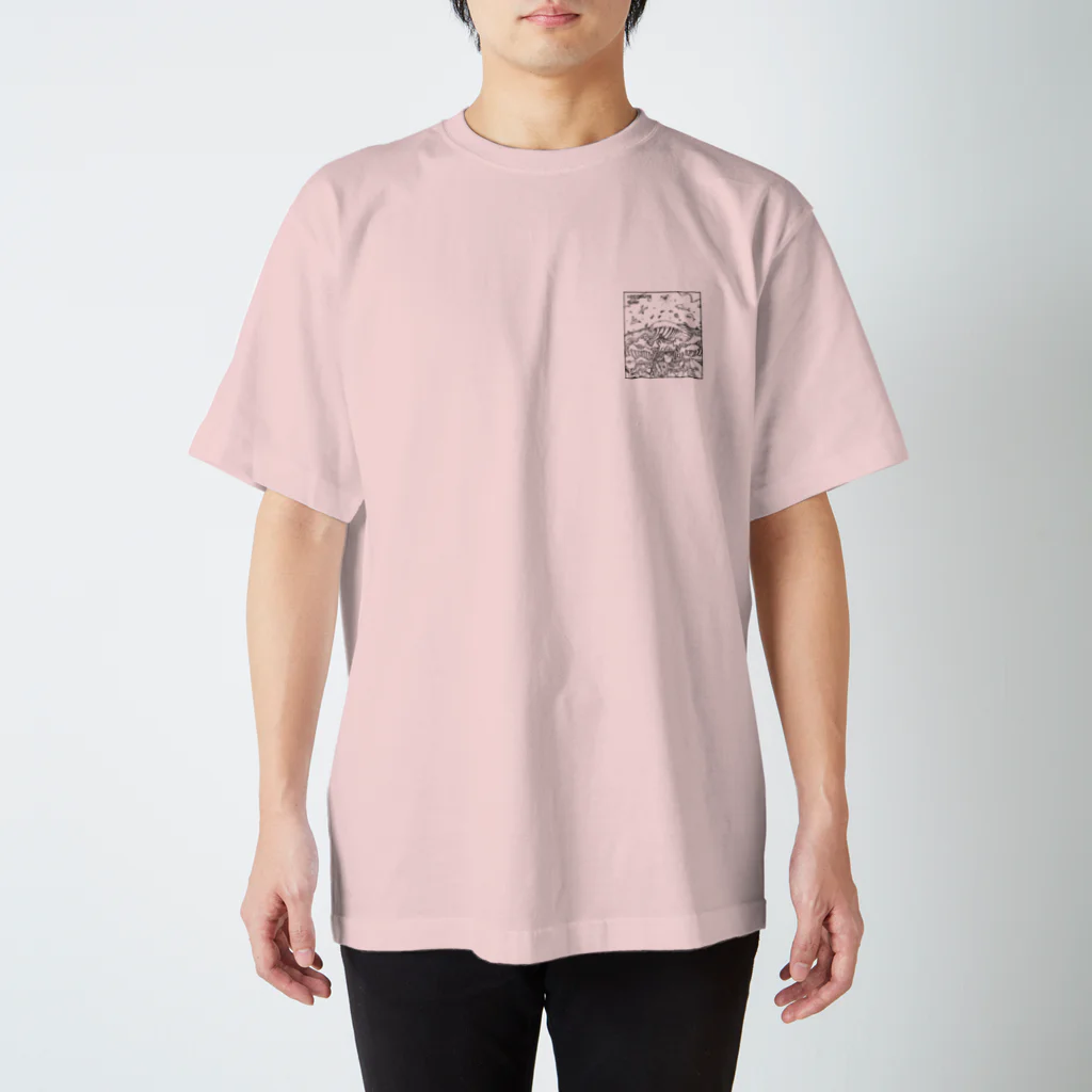 LOCONUTS SURFの茅ヶ崎　ウッドデッキ Regular Fit T-Shirt