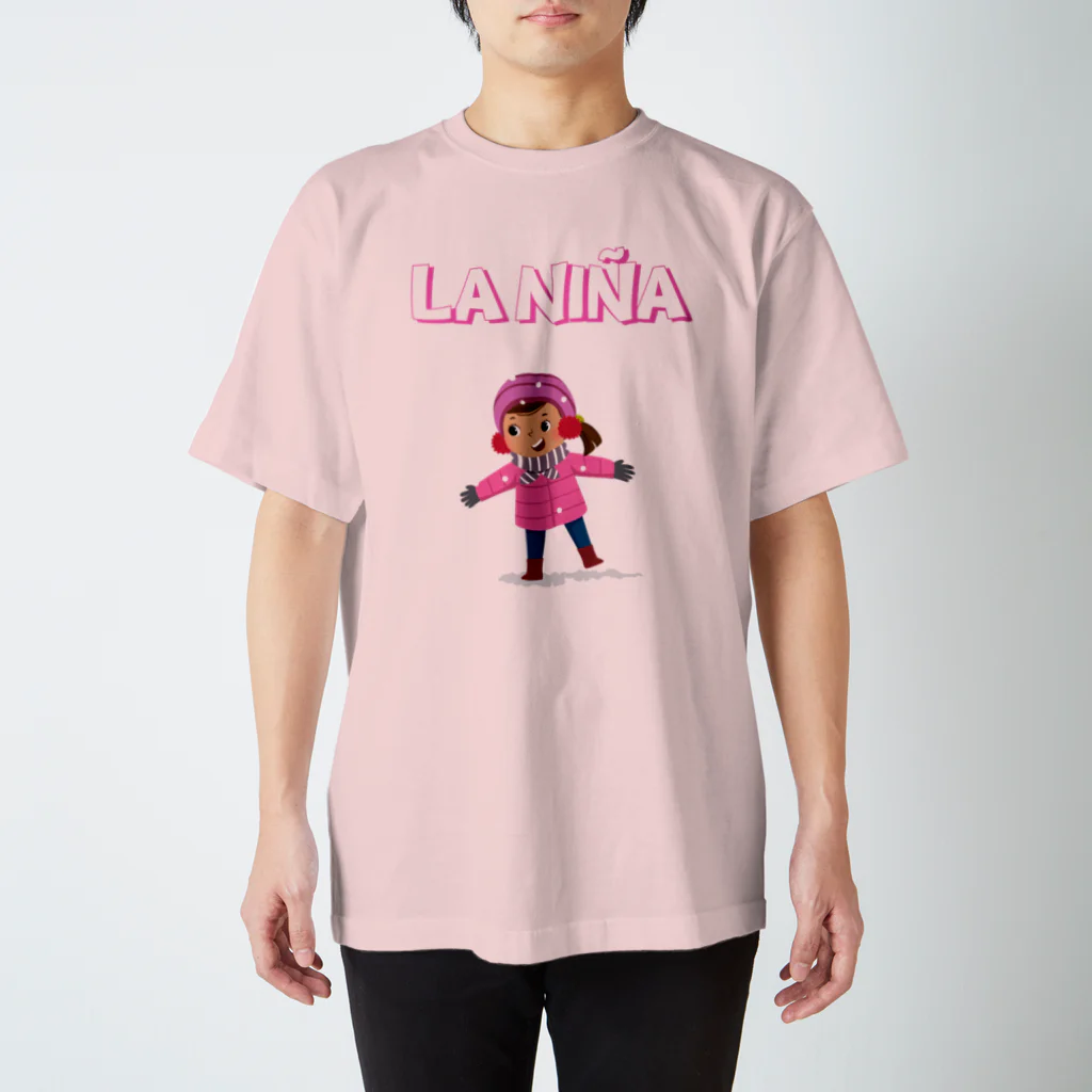 FIND SPAINの子供用【スペイン語Tシャツ】女の子／ラニーニャ スタンダードTシャツ