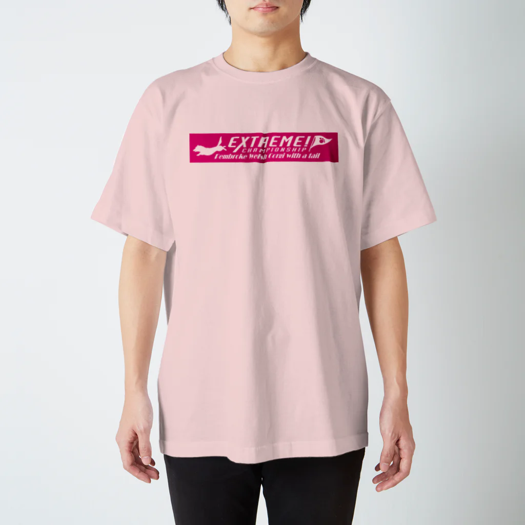 ドッグライフプランはしもとのエクストリーム×ウェルシュコーギー・ペンブローク（しっぽつき） Regular Fit T-Shirt