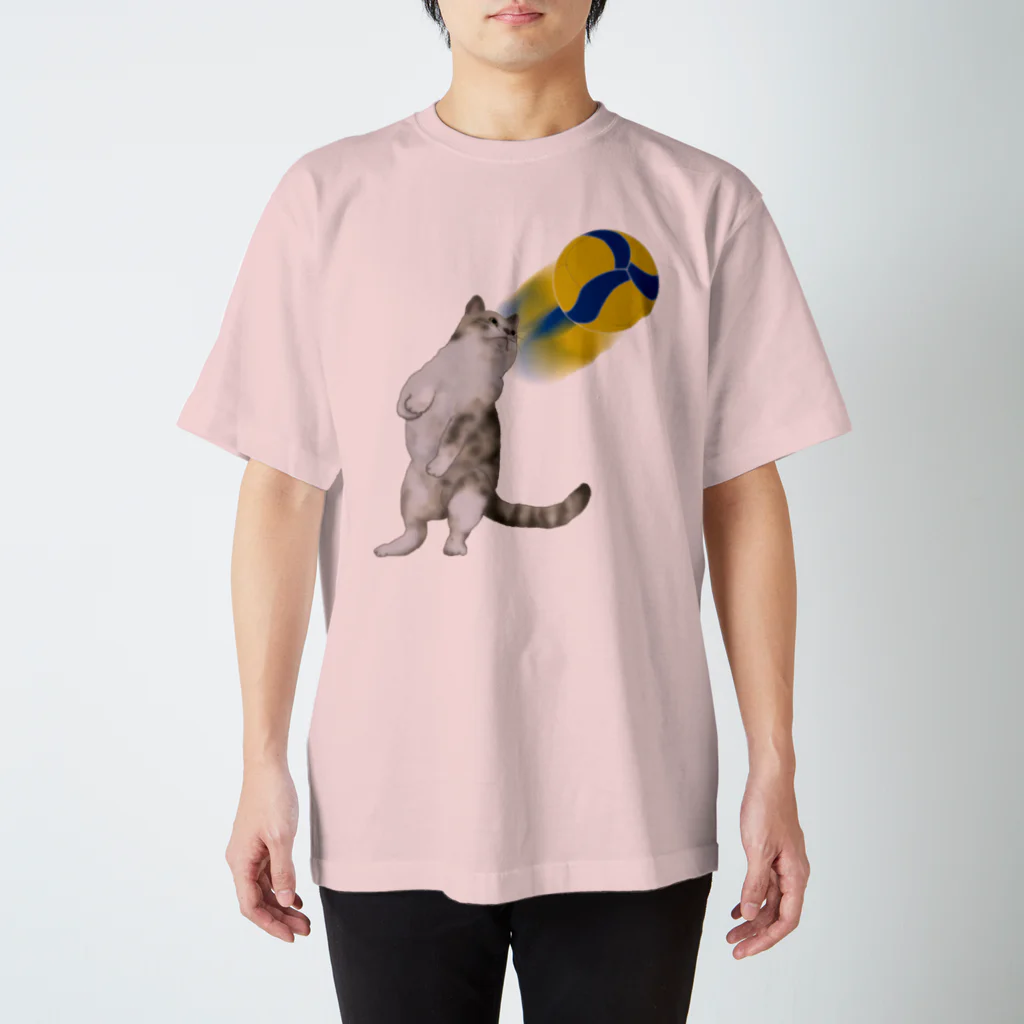 猫とやっし～ぃのアレコレのニャイスカットねこたん Regular Fit T-Shirt