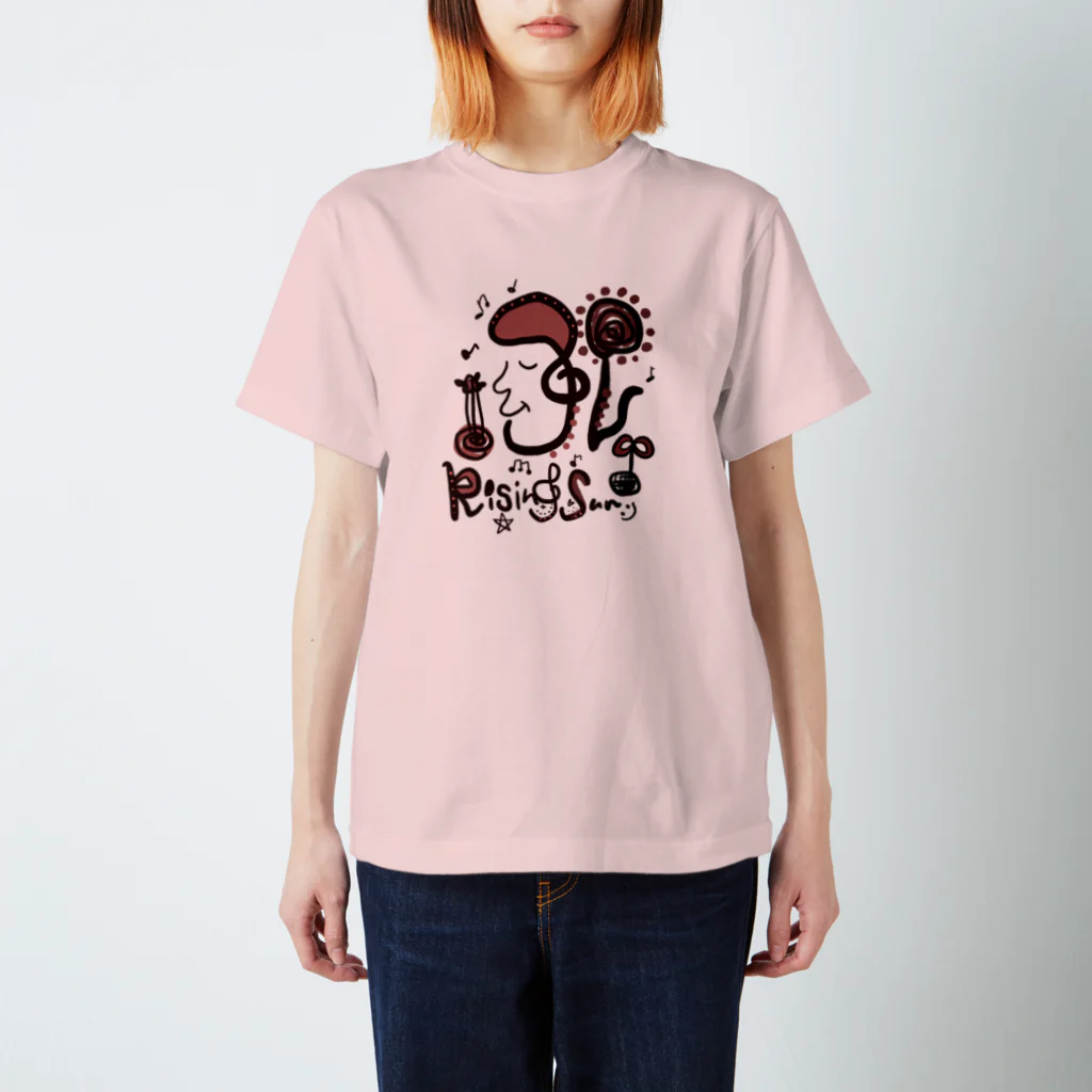 AmIyu のRising Sun  RE スタンダードTシャツ