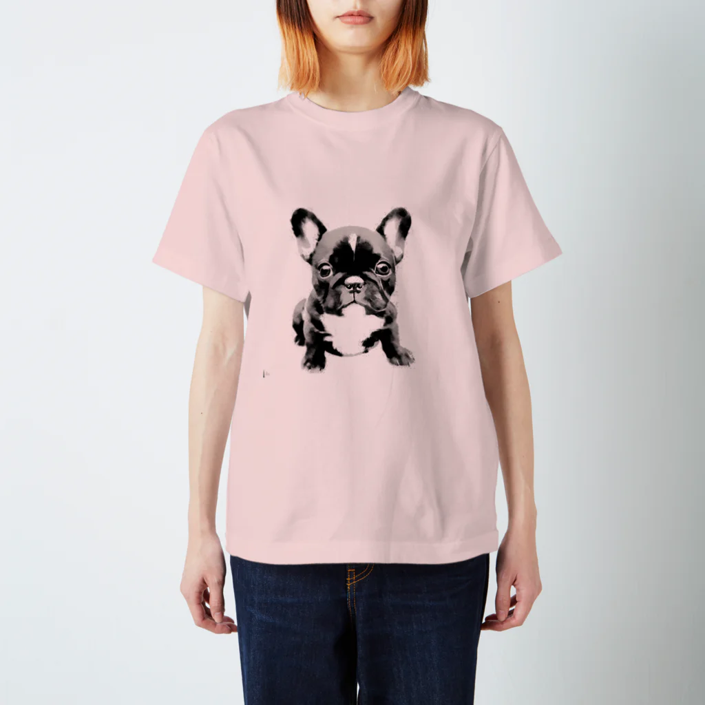 soramame1119のフレンチブルドックの仔犬グッズ Regular Fit T-Shirt