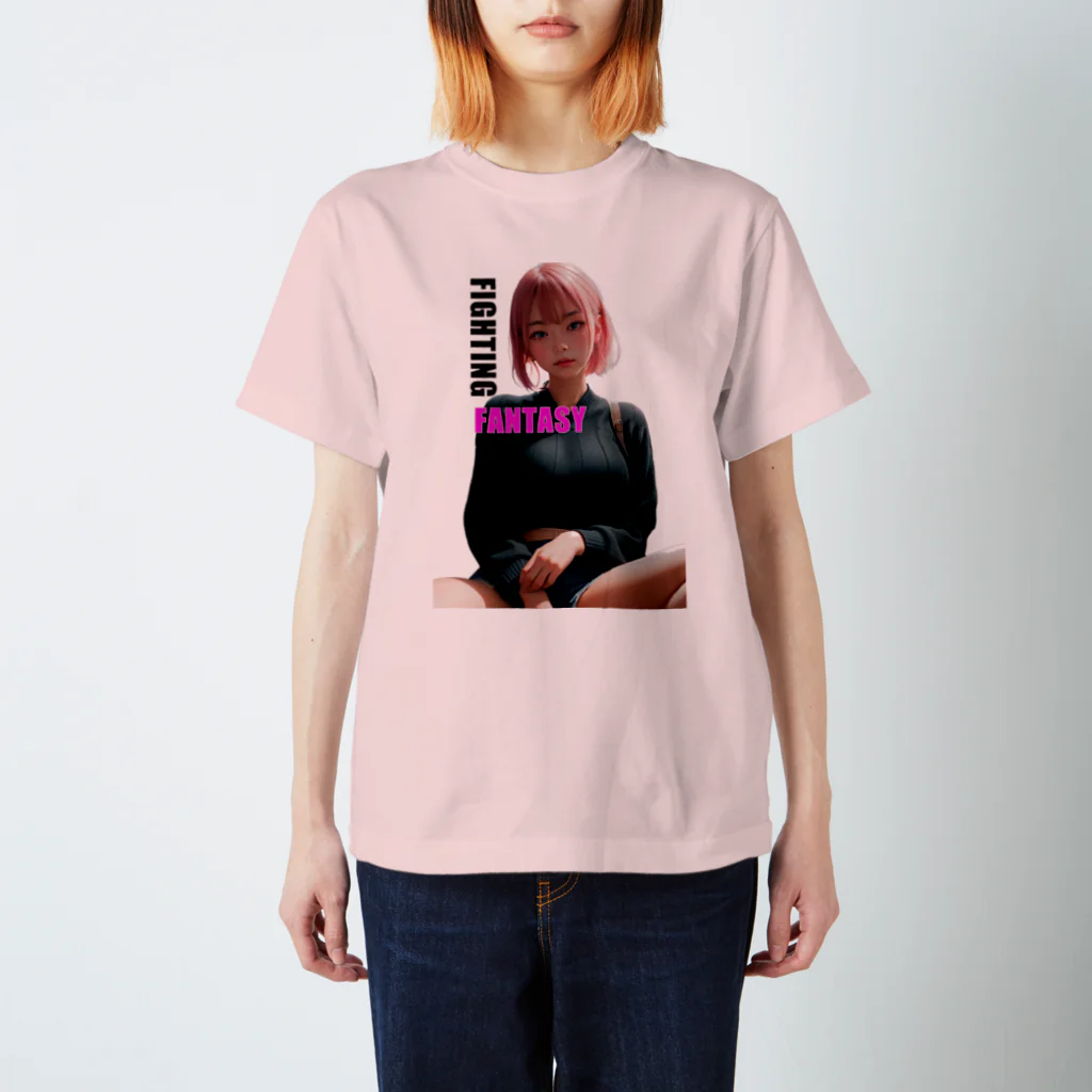 SORASIDER.MONO（そらさいだあ・どっと・もの）のピンクの誘惑 Regular Fit T-Shirt
