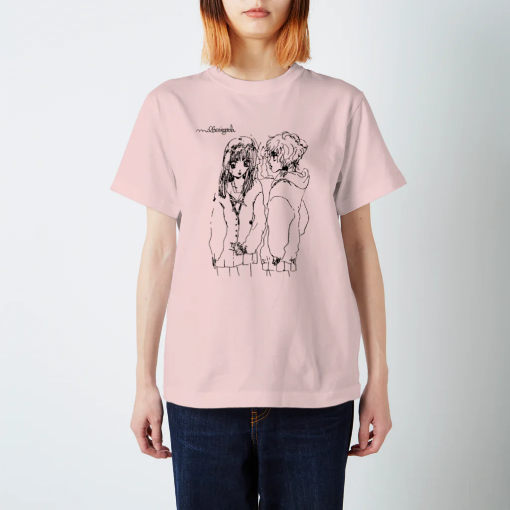 苺田みるく先生の成美と夢乃 Regular Fit T-Shirt