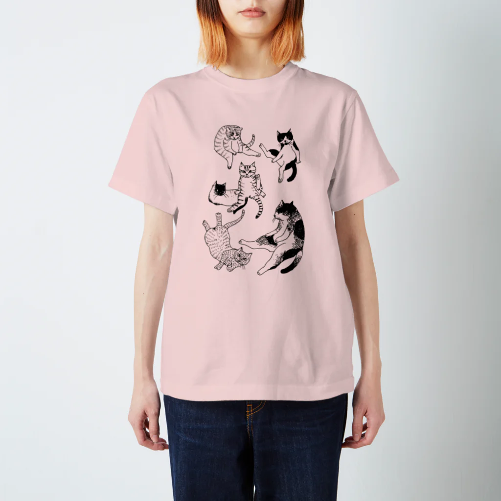 suzuejyaのねこいろいろ Regular Fit T-Shirt