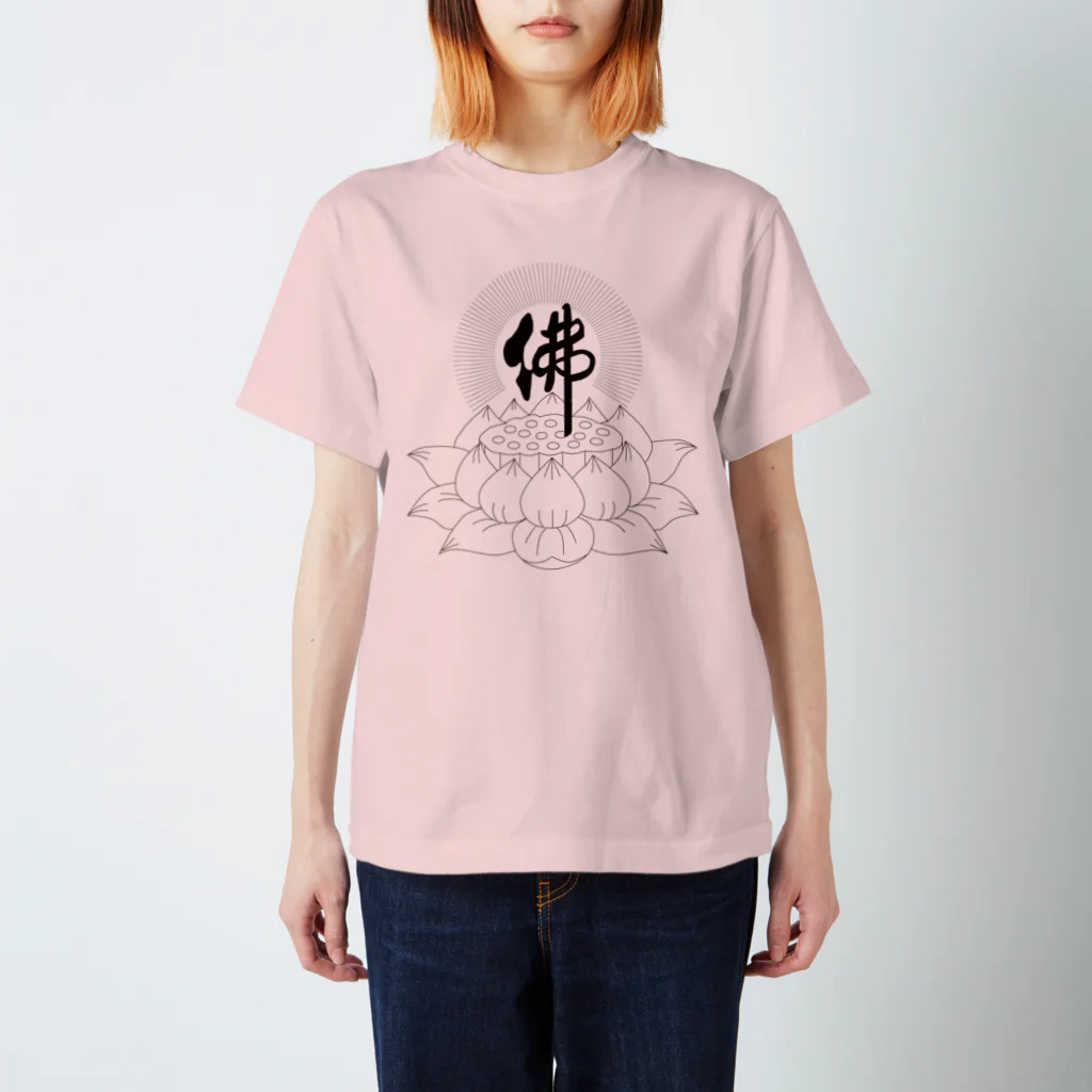 pon-shopの佛×蓮 スタンダードTシャツ