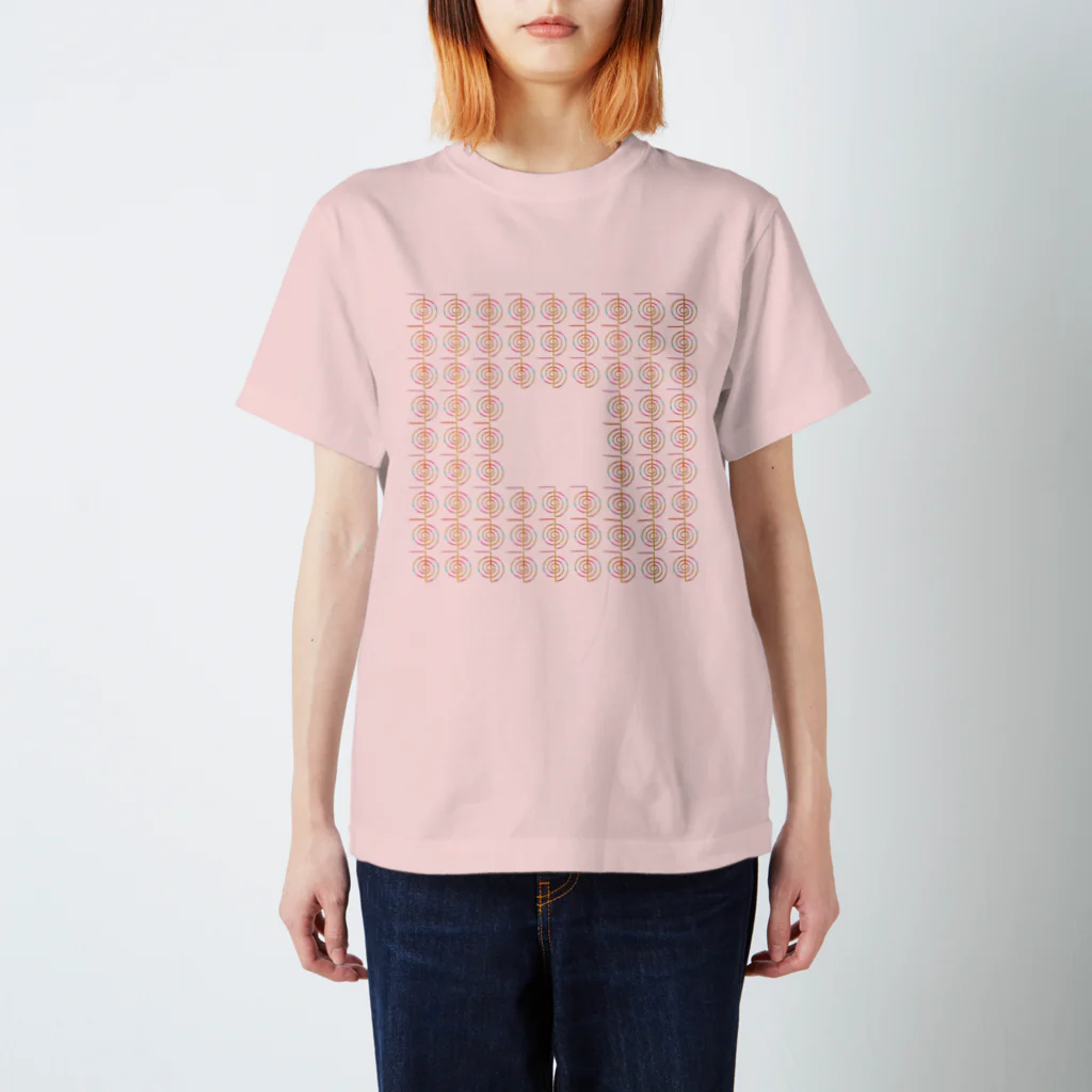 HIRO Collectionのレインボー チョクレイ 囲 スタンダードTシャツ