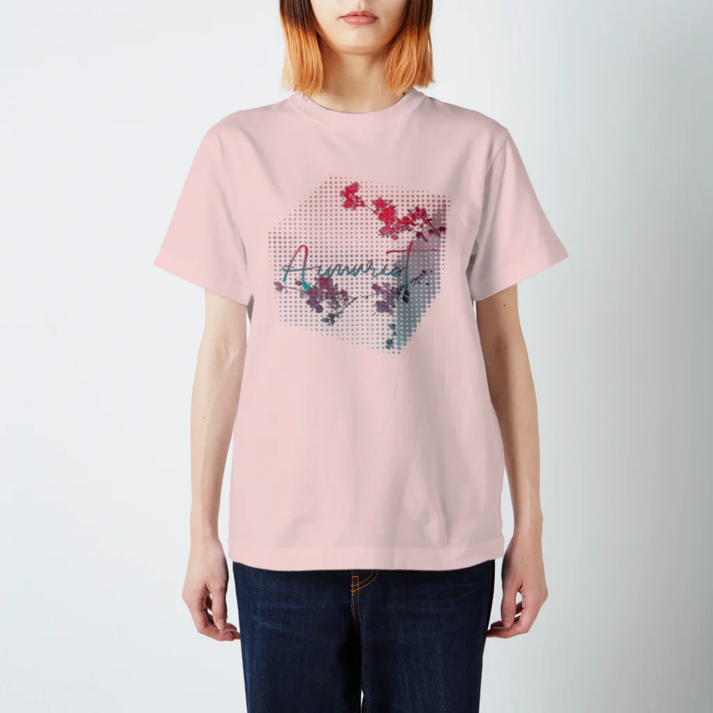 Aimurist のキューブ　花 Regular Fit T-Shirt