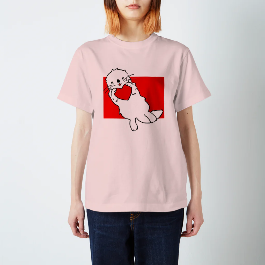 ゆるいまるのらぶらっこ スタンダードTシャツ