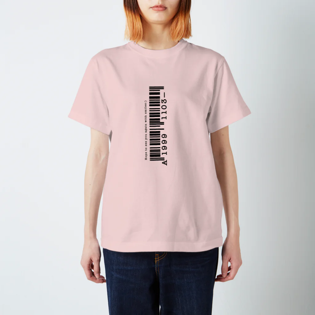 アライロのバーコード スタンダードTシャツ