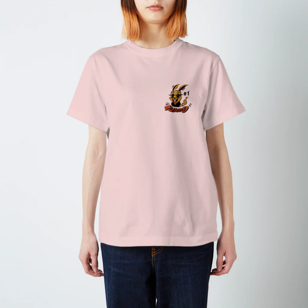 FUNNY公式グッズショップのFUNNYイラストロゴ Regular Fit T-Shirt