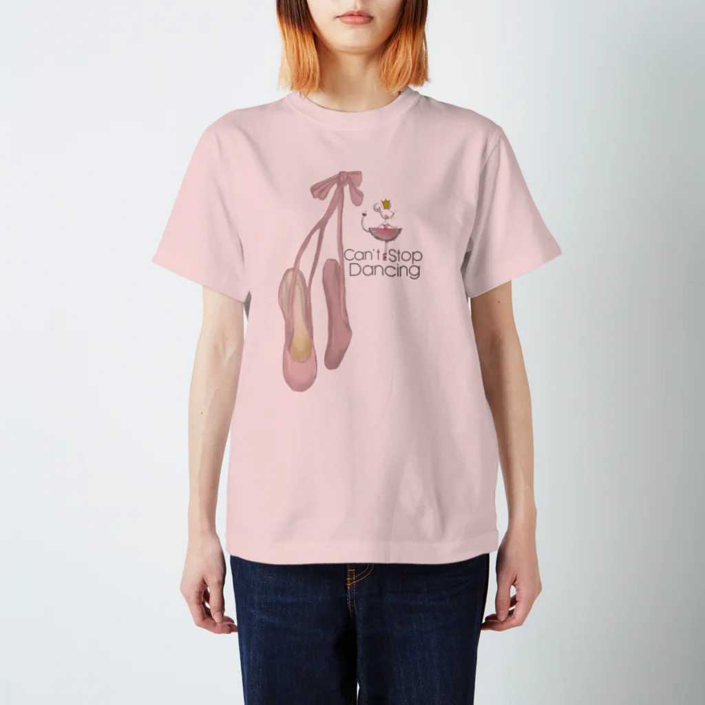 mainetteの踊りたいネズミちゃん Regular Fit T-Shirt