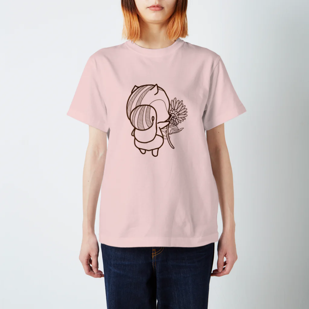 RISUTANの黄昏りすたん スタンダードTシャツ