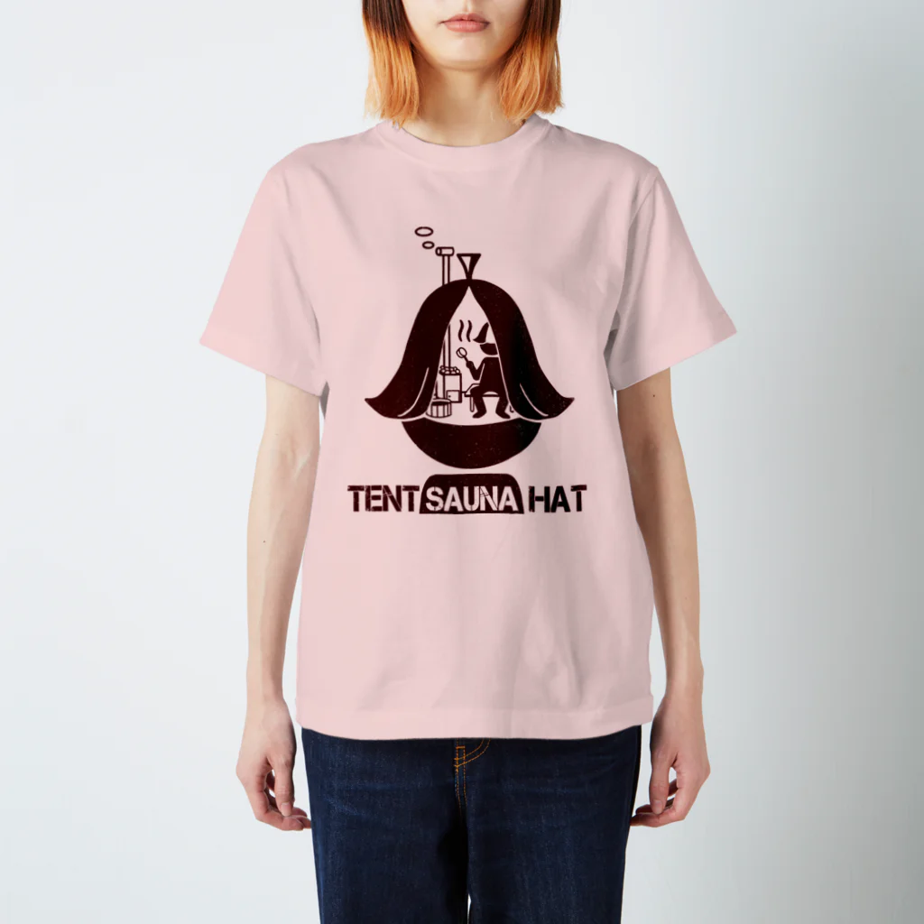 くいなの母のTent SAUNA Hat スタンダードTシャツ