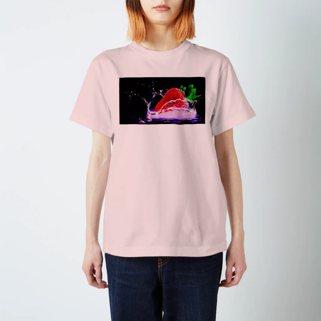さぼてんの森のいちごTシャツ Regular Fit T-Shirt