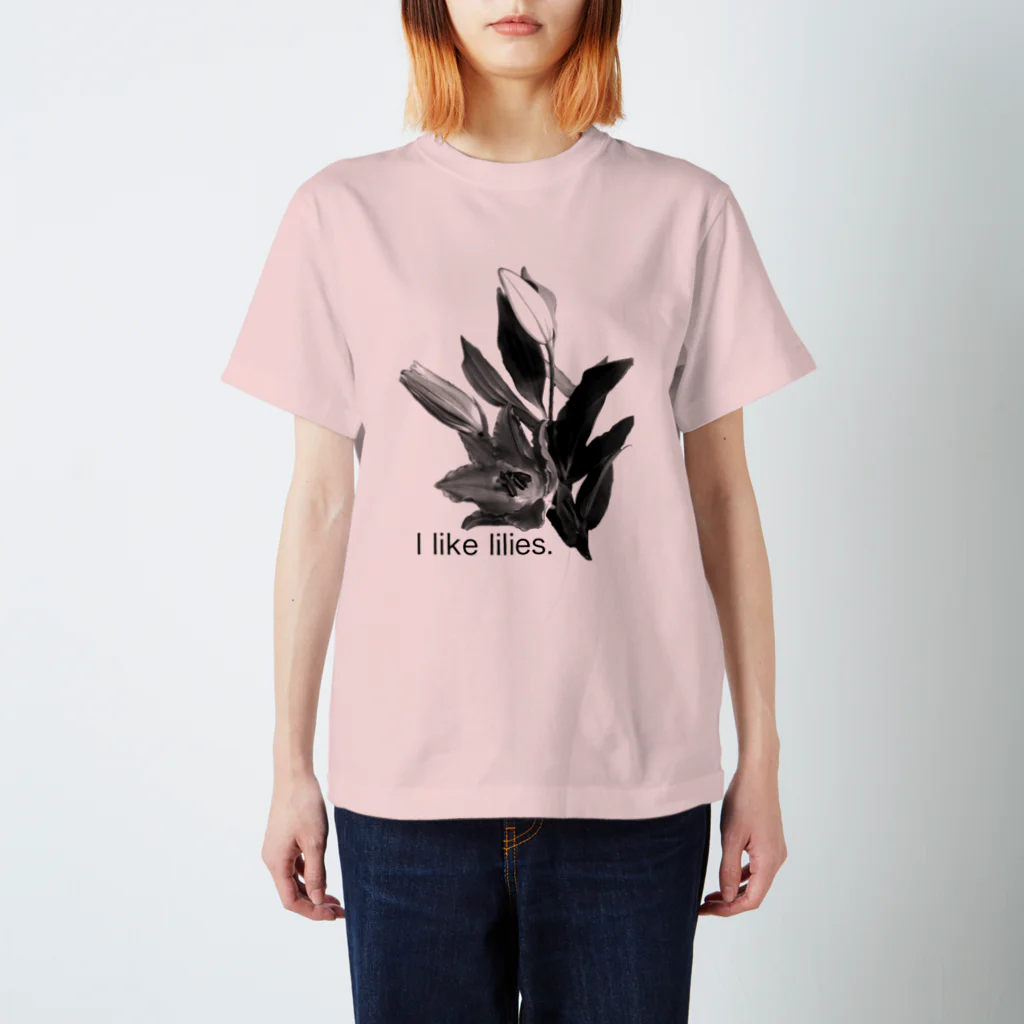 oyuri-sanの百合 Regular Fit T-Shirt