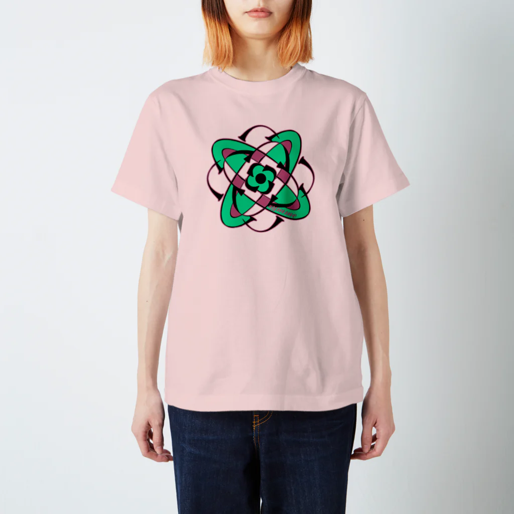 音環(おんたまき)の葉桜くん スタンダードTシャツ