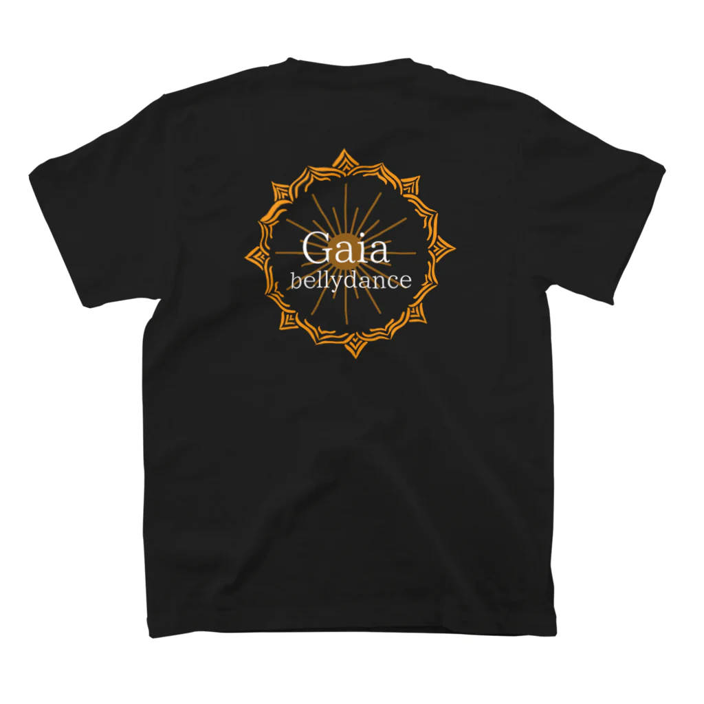 Gaia BellydancersのGaia bellydance Tシャツ スタンダードTシャツの裏面
