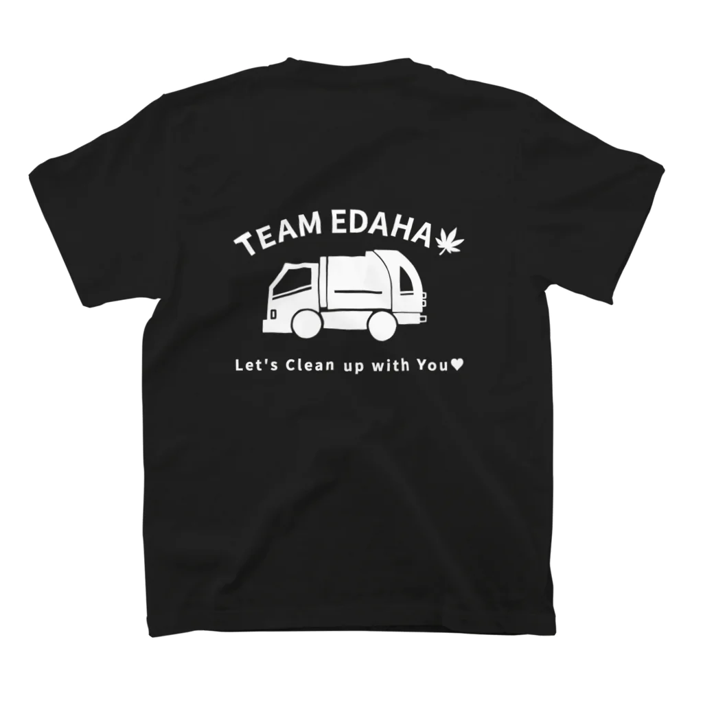 にしはらのteamEDH スタンダードTシャツの裏面