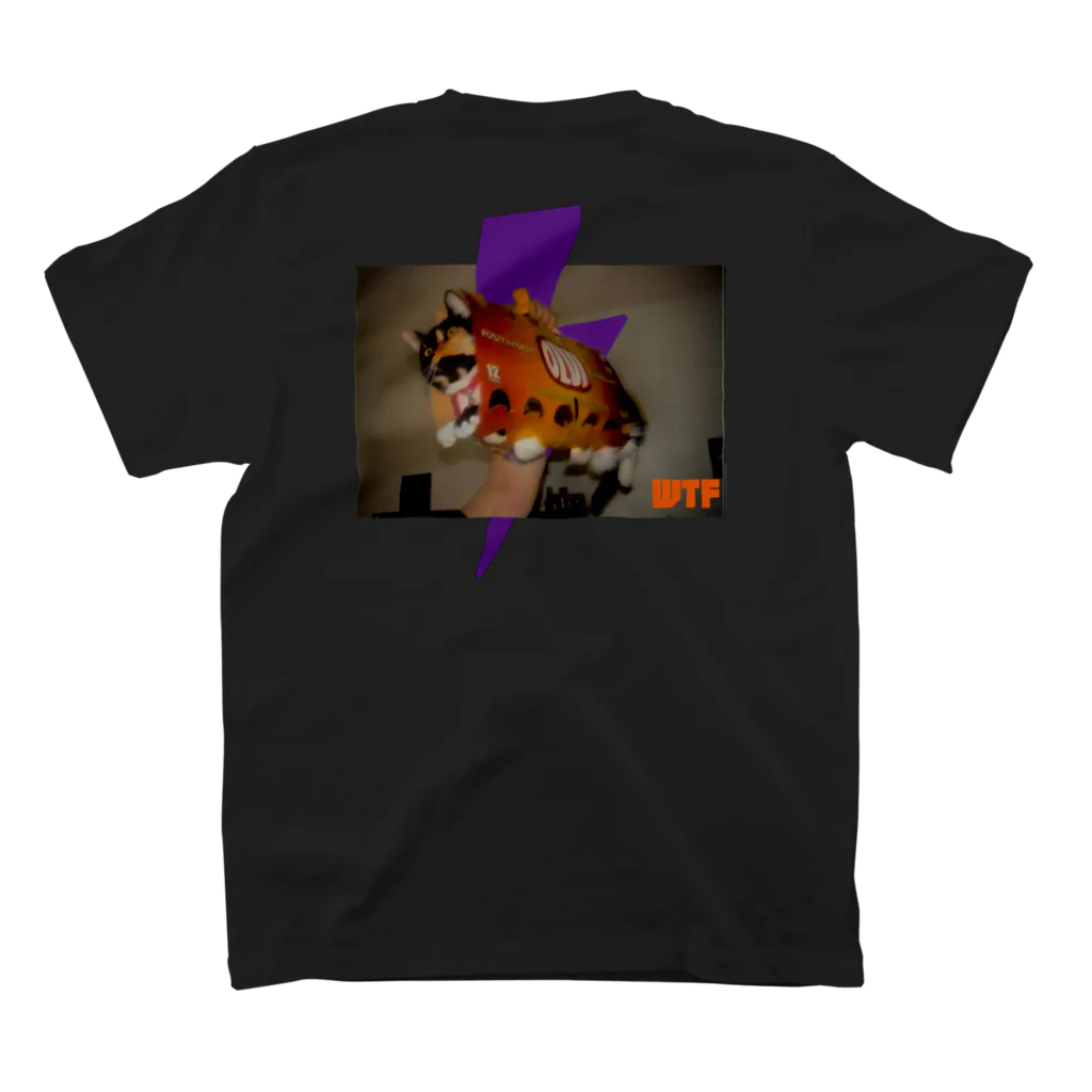 WTFのWTF Purple×Orange スタンダードTシャツの裏面