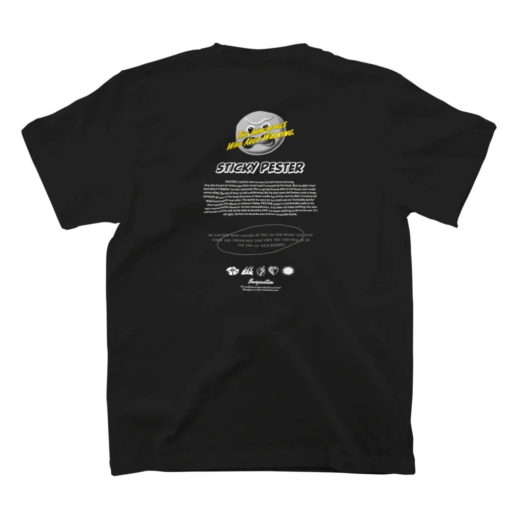 yamaguchi_shunsuke_のComfortable WALKING ー STICKY PESTER ー スタンダードTシャツの裏面