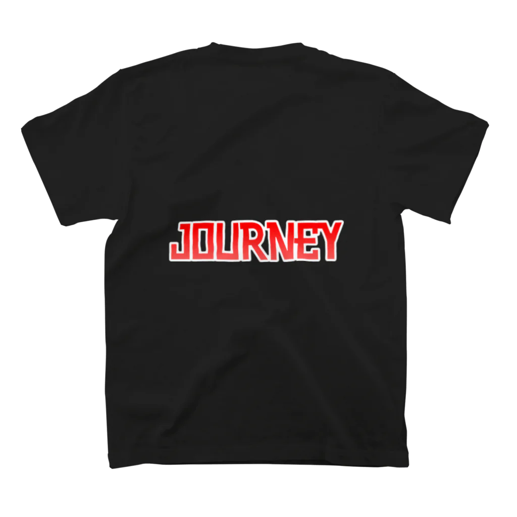 Journey ShopのJourney - Black スタンダードTシャツの裏面