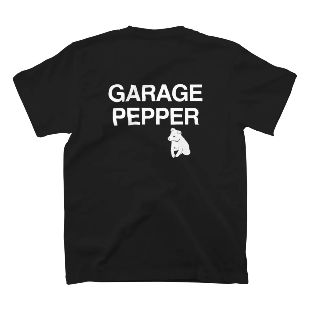 garage_pepperのトレードマーク スタンダードTシャツの裏面