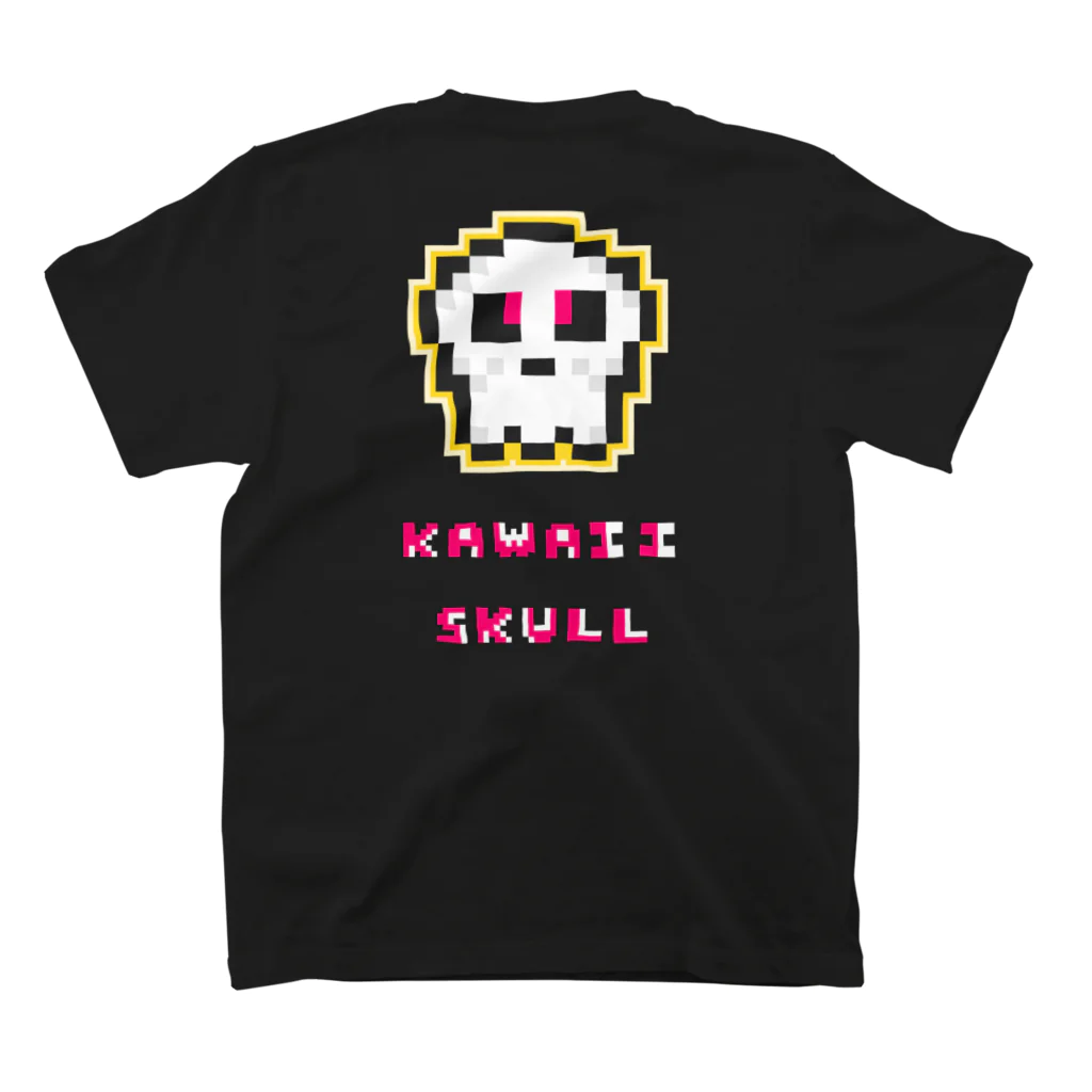 ☠️Kawaii SKULL🌈のKawaii skull スタンダードTシャツの裏面