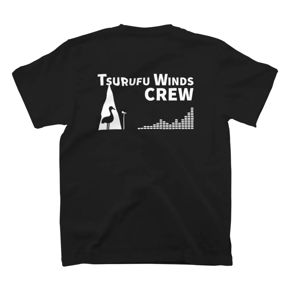 つるふWindsスタッフショップのつるふスタッフ用 スタンダードTシャツの裏面