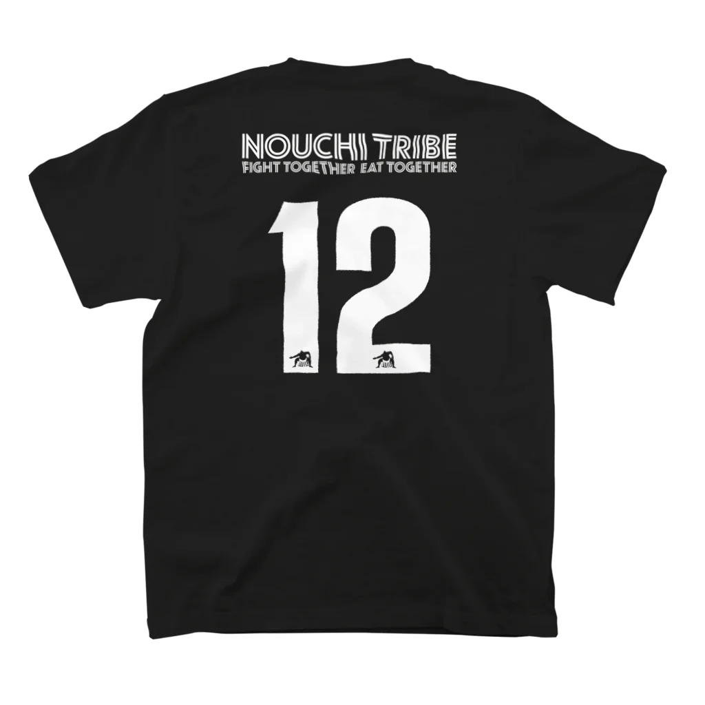 NOUCHI TRIBEのULTRA' NOUCHI (サッカー) スタンダードTシャツの裏面