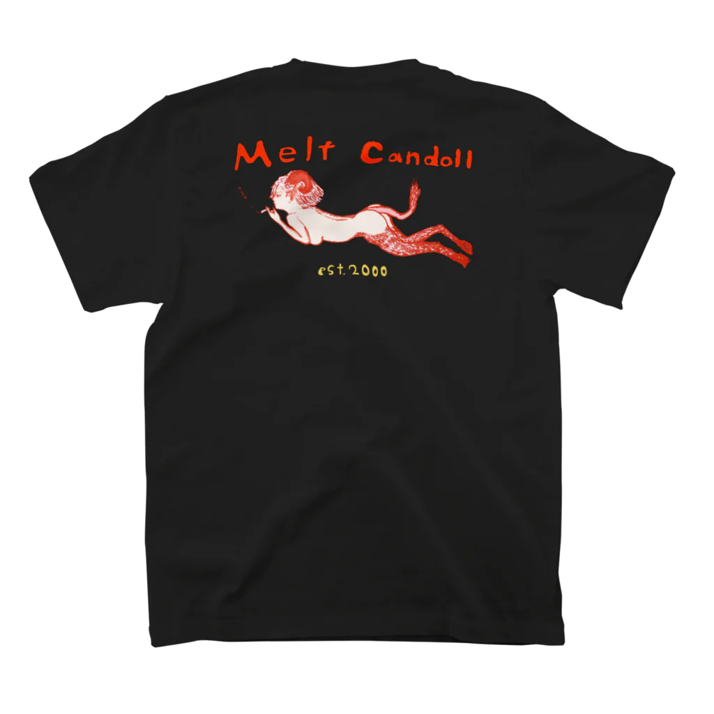 MELT CANDOLLのcigarette devil スタンダードTシャツの裏面