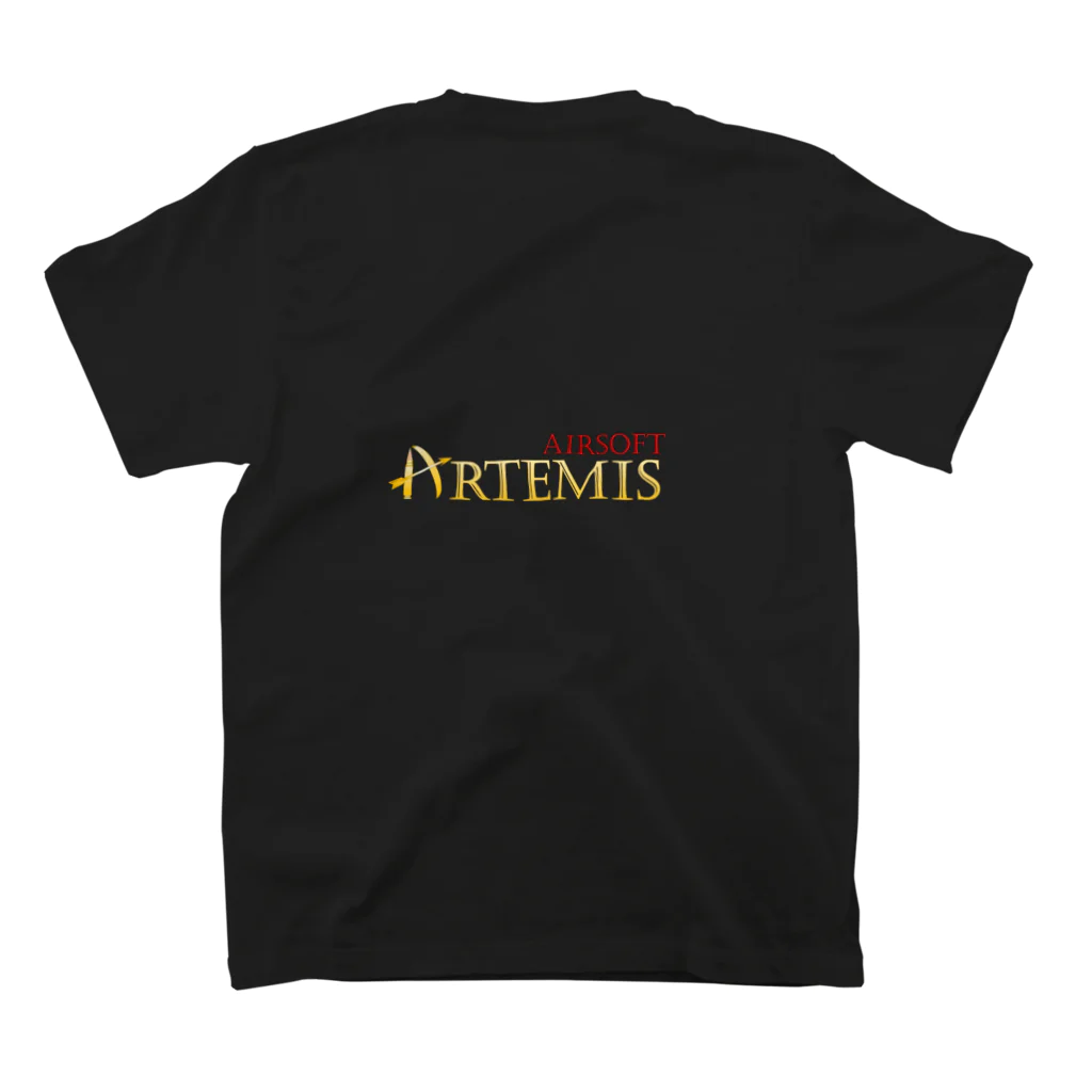 ARTEMIS AIRSOFTのSAC＆ARTEMIS スタンダードTシャツの裏面