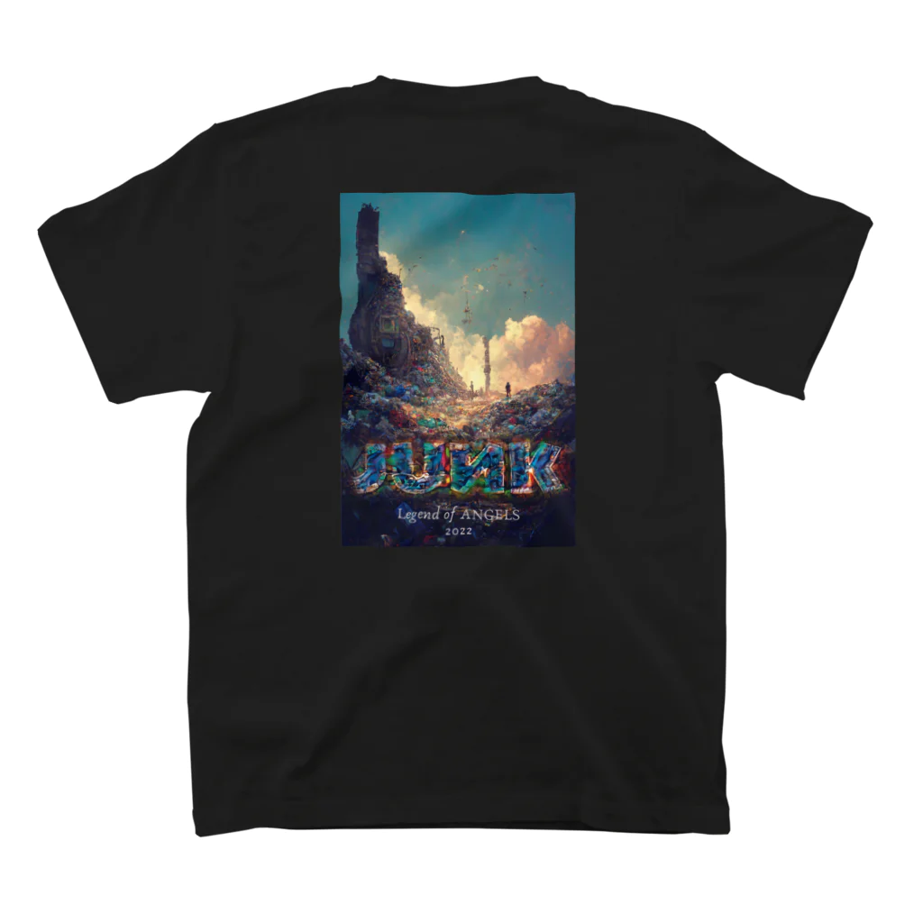 Legend of ANGELSの2022 『JUИK』 スタンダードTシャツの裏面