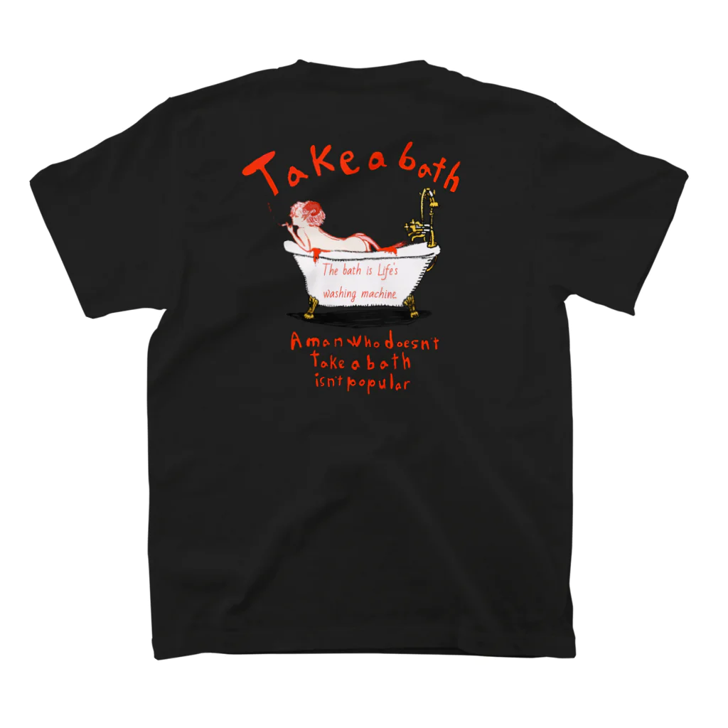 MELT CANDOLLのTake a bath スタンダードTシャツの裏面