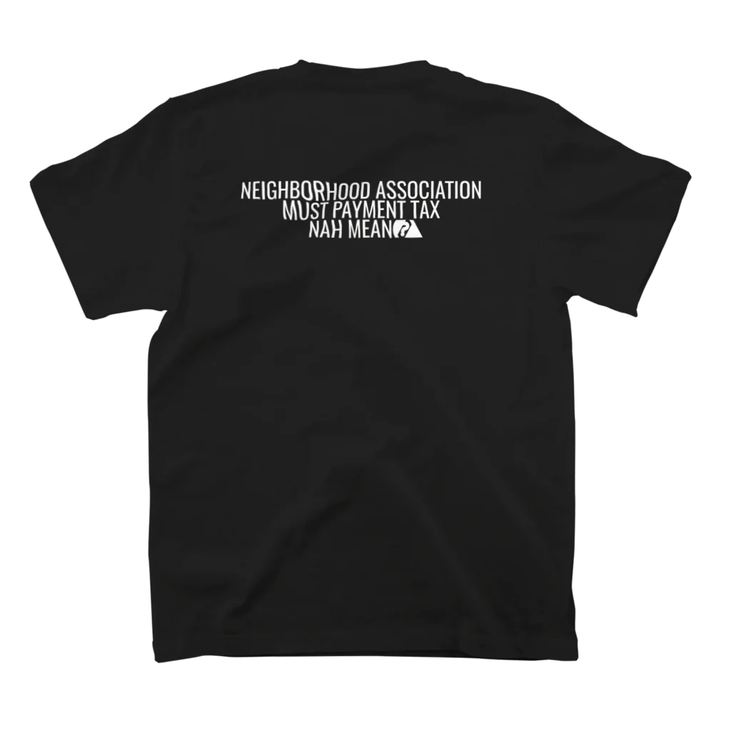 N'MEAN?のHAPPINESS TOWNGANG スタンダードTシャツの裏面