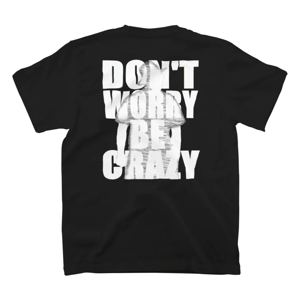 ASCENCTION by yazyのDON'T WORRY BE CRAZY(22/10) Regular Fit T-Shirtの裏面