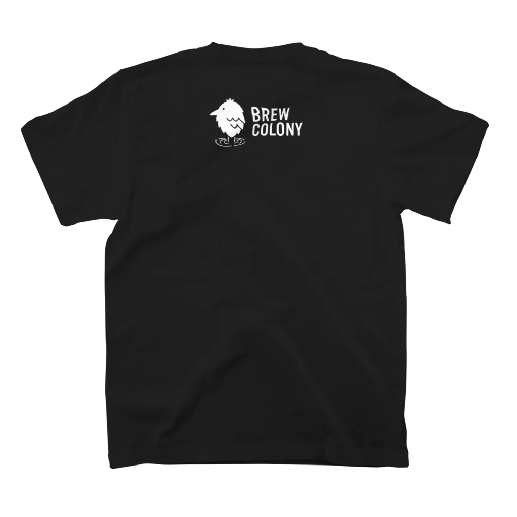 brew_colony　公式オンラインショップのWaggle Dance スタンダードTシャツの裏面