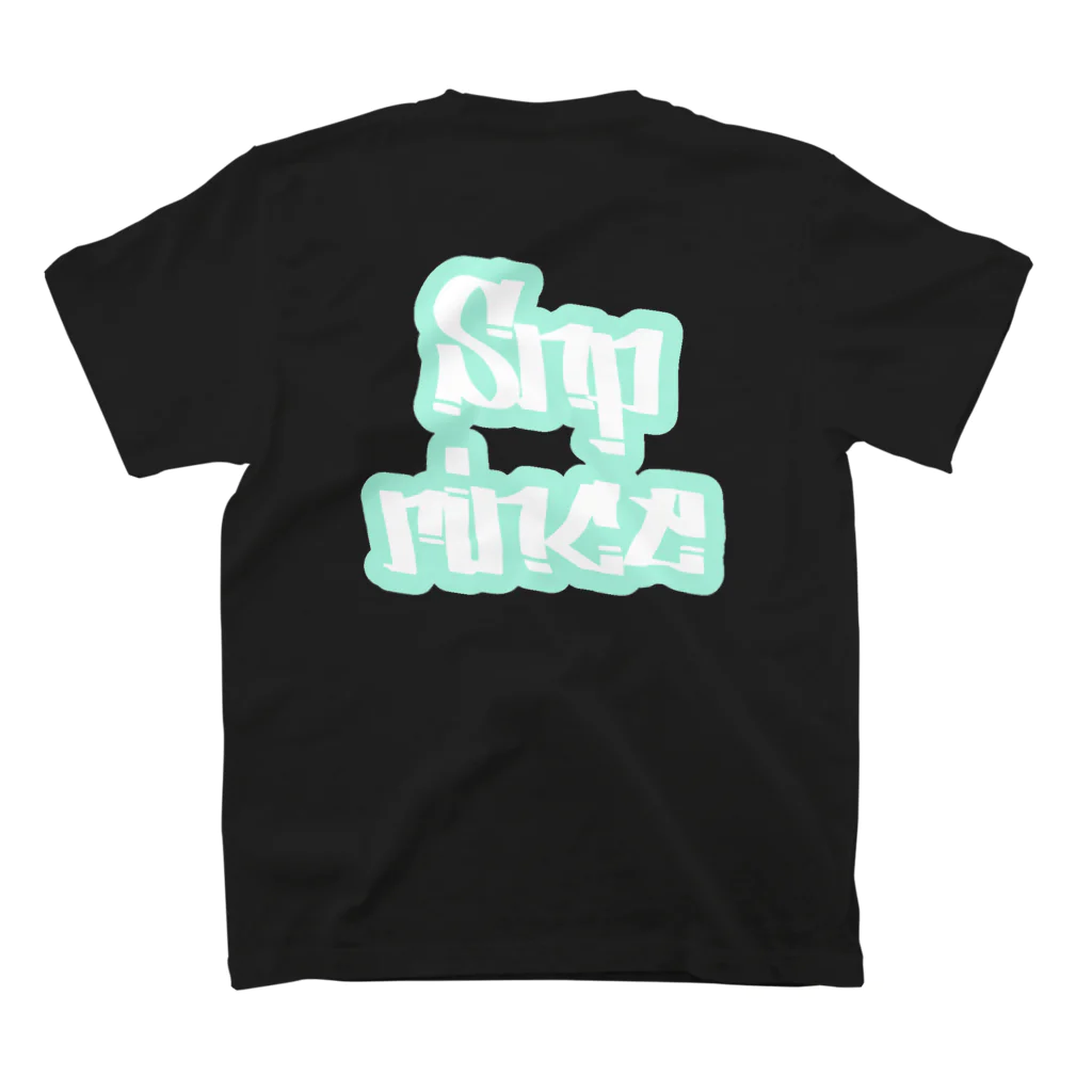 王子のアパレル SnprinceのGraffiti logo Snprince バックプリント有 Regular Fit T-Shirtの裏面