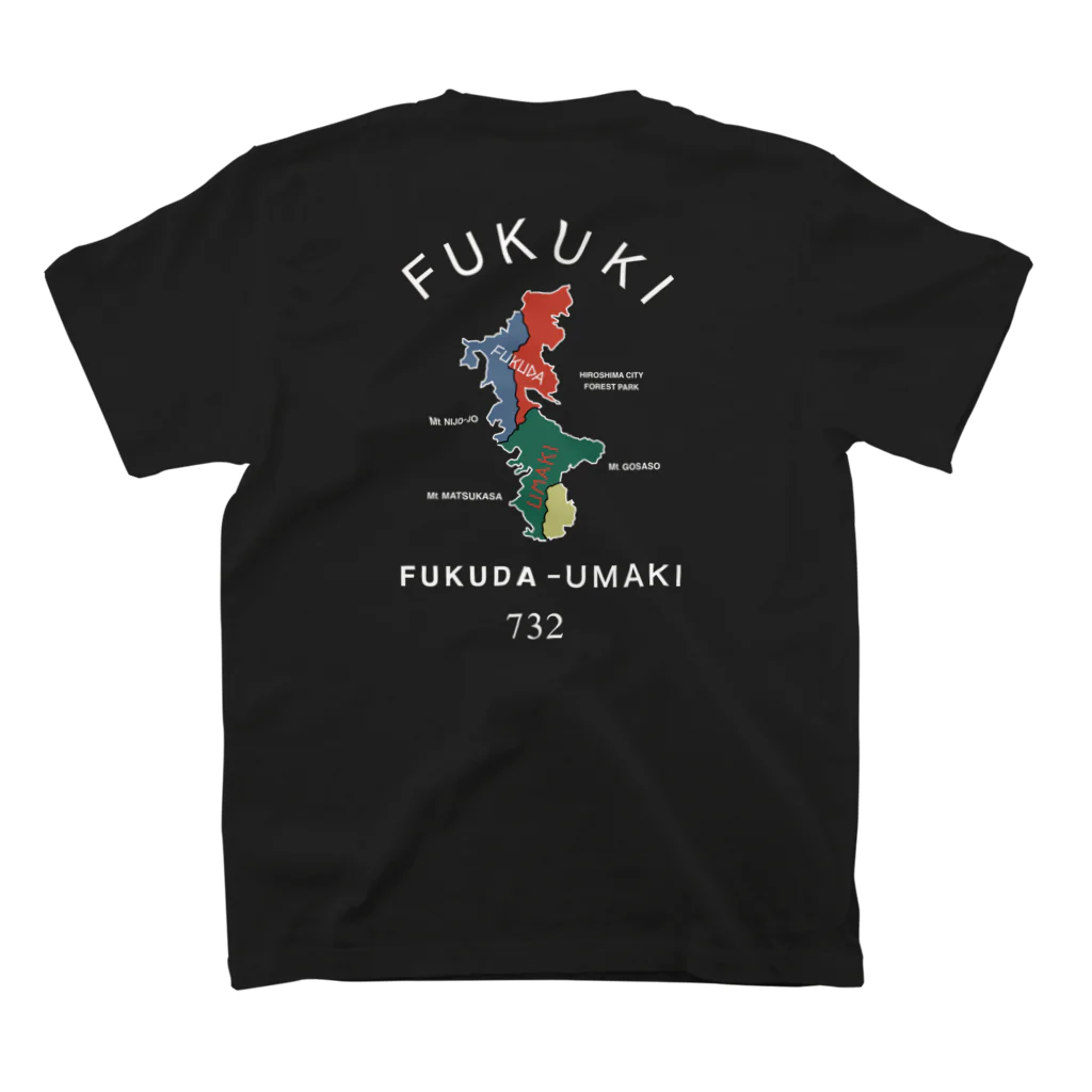 APPYAPANのFUKUKIシリーズ　両面 スタンダードTシャツの裏面