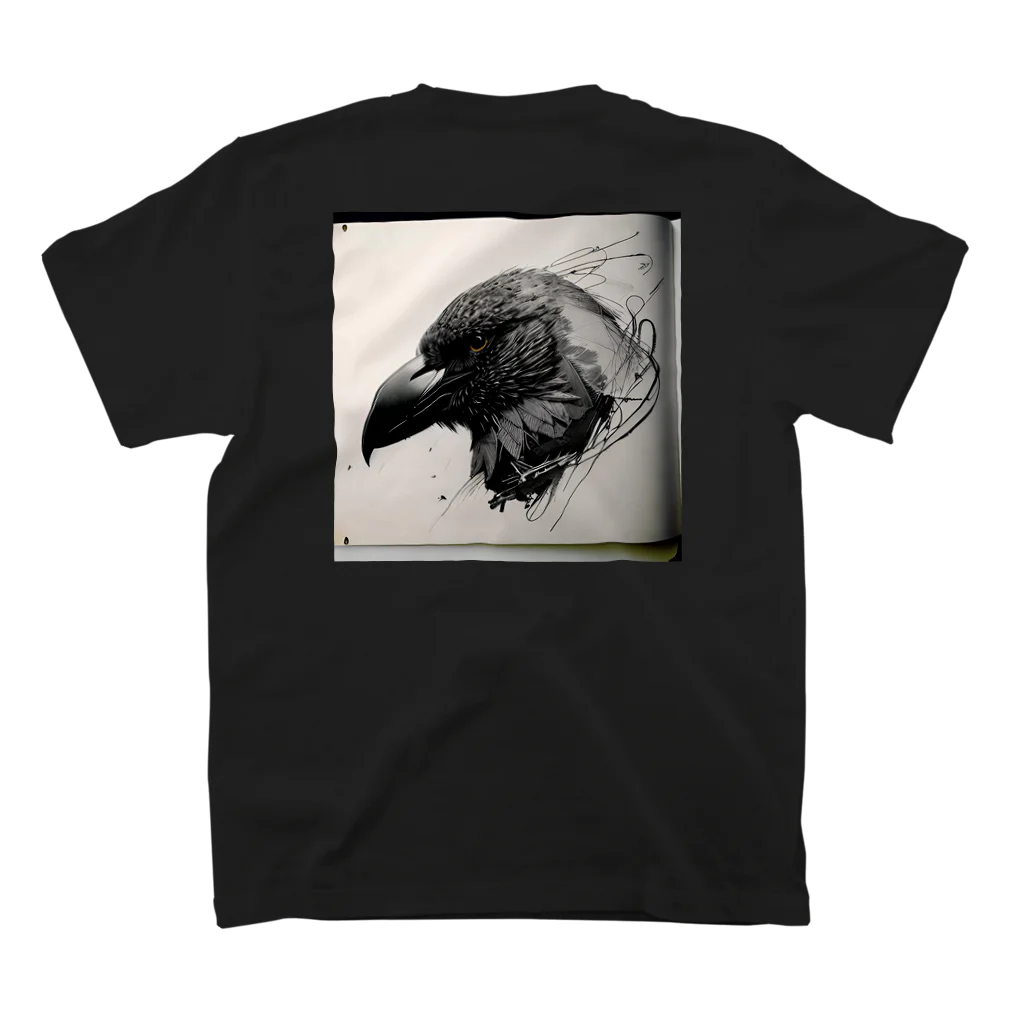 RavenのHead. スタンダードTシャツの裏面