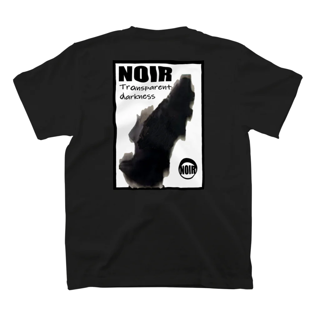 NOIR（ノアール）のBP　Hole in darkness スタンダードTシャツの裏面