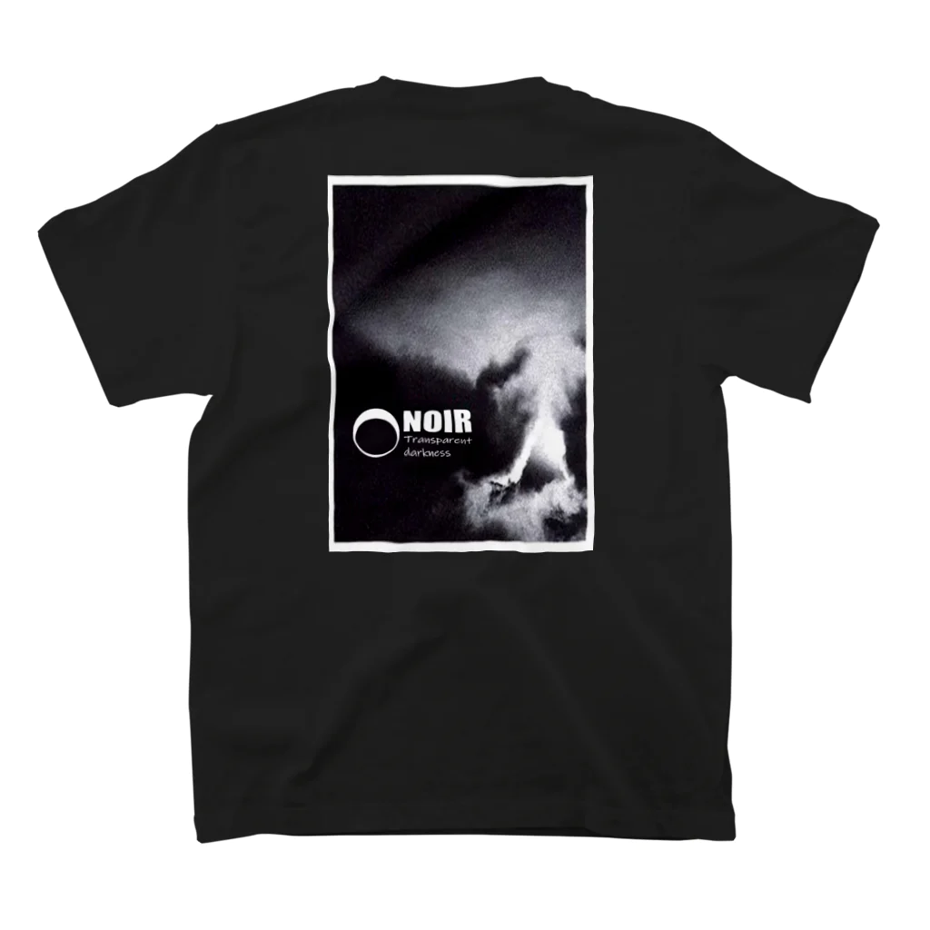 NOIR（ノアール）のBP　Transparent Darkness スタンダードTシャツの裏面