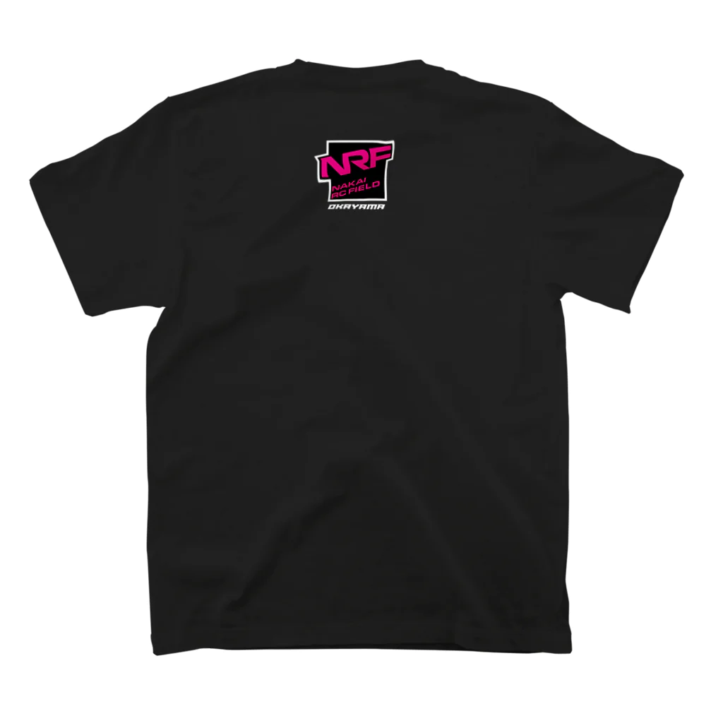 RCF RC CAR FUN SHOPのNRF Tシャツ MAGENTA スタンダードTシャツの裏面