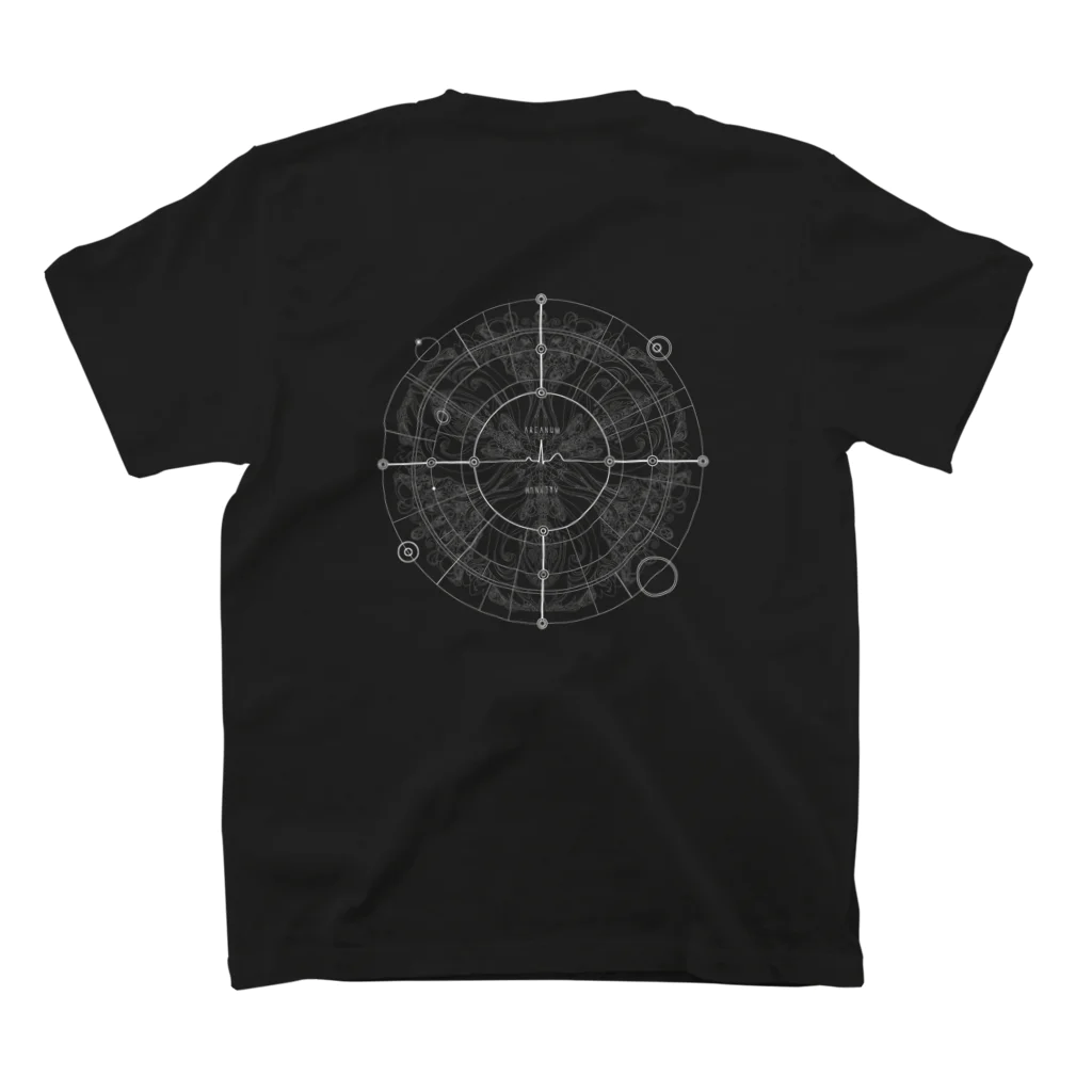 ARCANUMのARCANUM Microcosm スタンダードTシャツの裏面