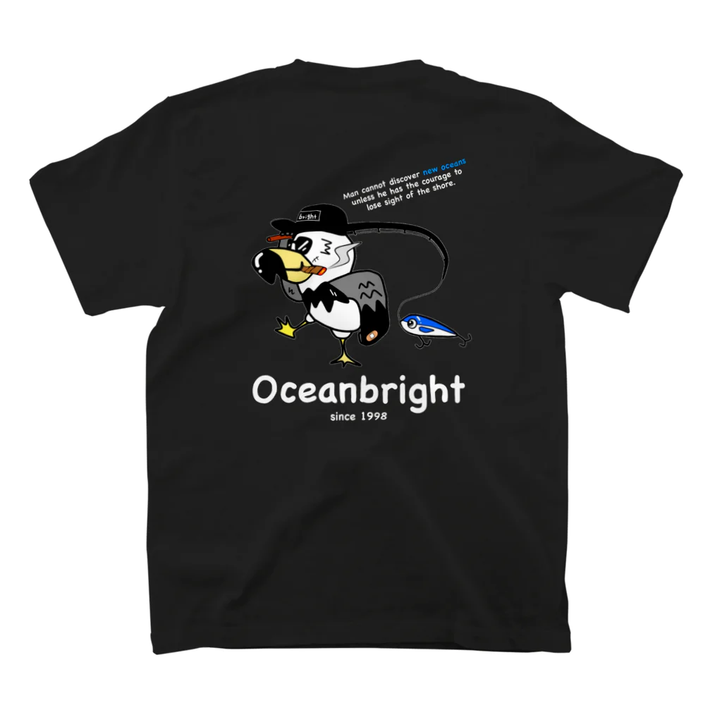 Oceanbright official のOceanbright 2023 dark color スタンダードTシャツの裏面