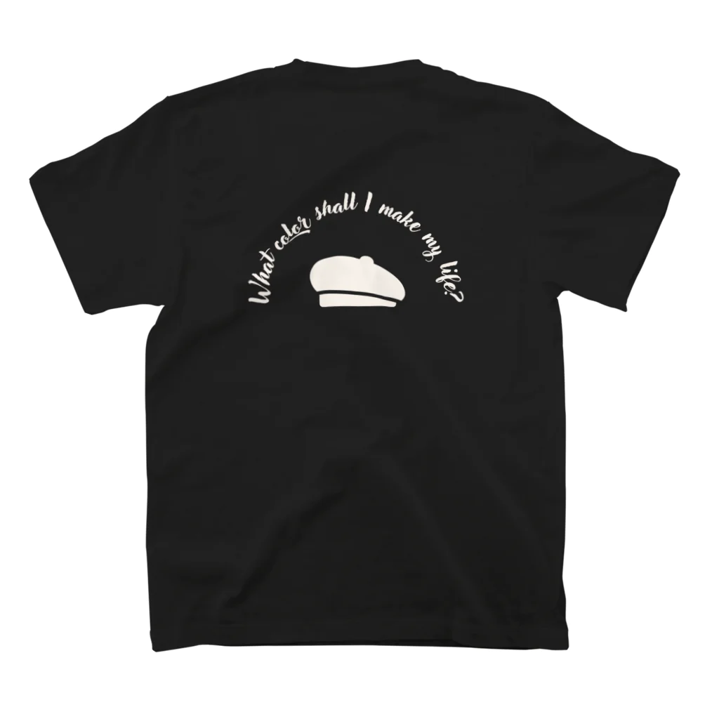 線点素／sentenceの何度でも スタンダードTシャツの裏面